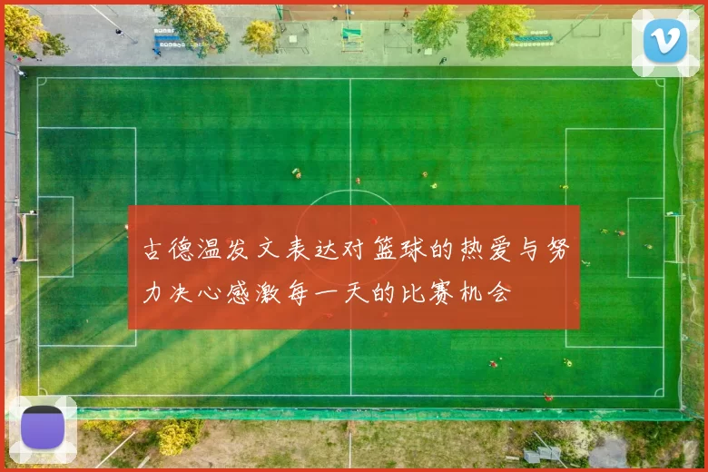 古德温发文表达对篮球的热爱与努力决心感激每一天的比赛机会